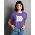 thumbnail image 2 of Love Square Shaped T-Shirt Women -Image by Shutterstock, Female XX-Large, 2 of 4