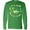 Kelly Green, variant on Inktastic Praying Mantis with Flowers and Leaves Long Sleeve T-Shirt