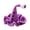 Purple, variant on Halloween Decor Pet accessories | Halloween Knit Cap for | Festive Cute Witch Hat for Cats Dogs Indoor Outdoor Wear | Polyester