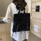 thumbnail image 5 of Bolso de hombro de lujo para mujer con cremallera de lazo bolso de mano diario bolso femenino al aire libre, 5 of 8