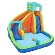 Bestway H2OGO! Turbo Splash Zone Inflatable Water Park with Soak Bucket