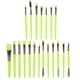 thumbnail image 2 of Brocha Para Polvos BuyWeekMX 20 Brochas De Maquillaje Verde Fluorescente, 2 of 9