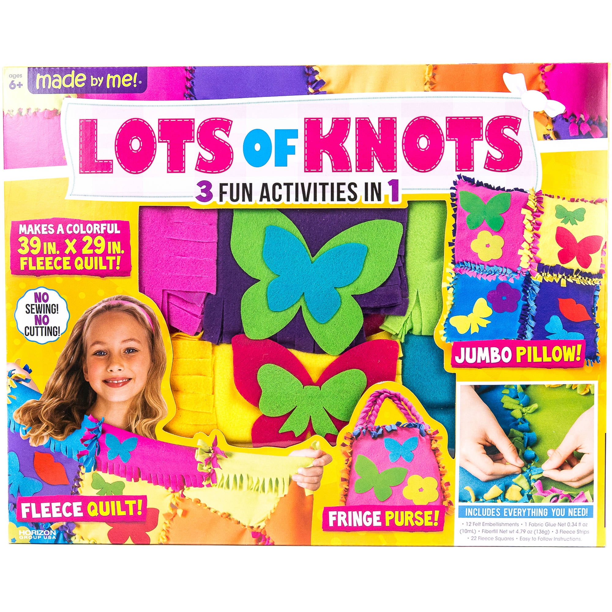 Horizon Group Made by Me Lots of Knots, 1 Each