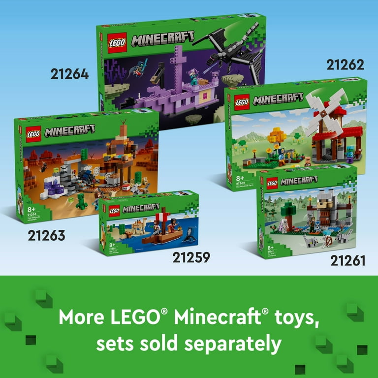 Free Shipping! LEGO Cherry Blossom Garden 21260 Minecraft Toy Set