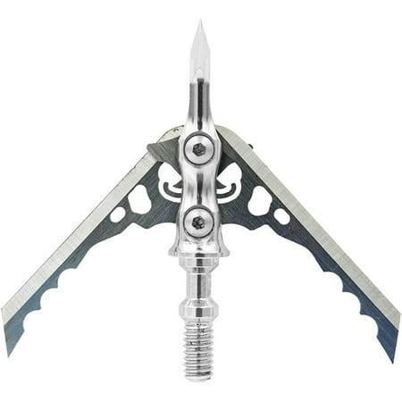Rage Hypodermic Crossbow NC 2-Blade Broadhead 100 Grain/125 Grain - 3/Pack