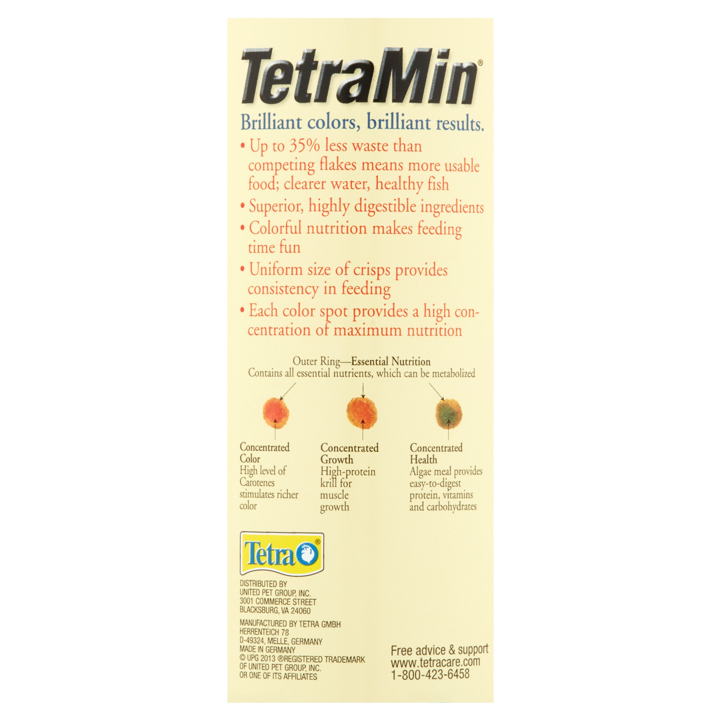Tetra TetraMin Tropical Crisps Fish Food, 3.28 Ounces photo 5