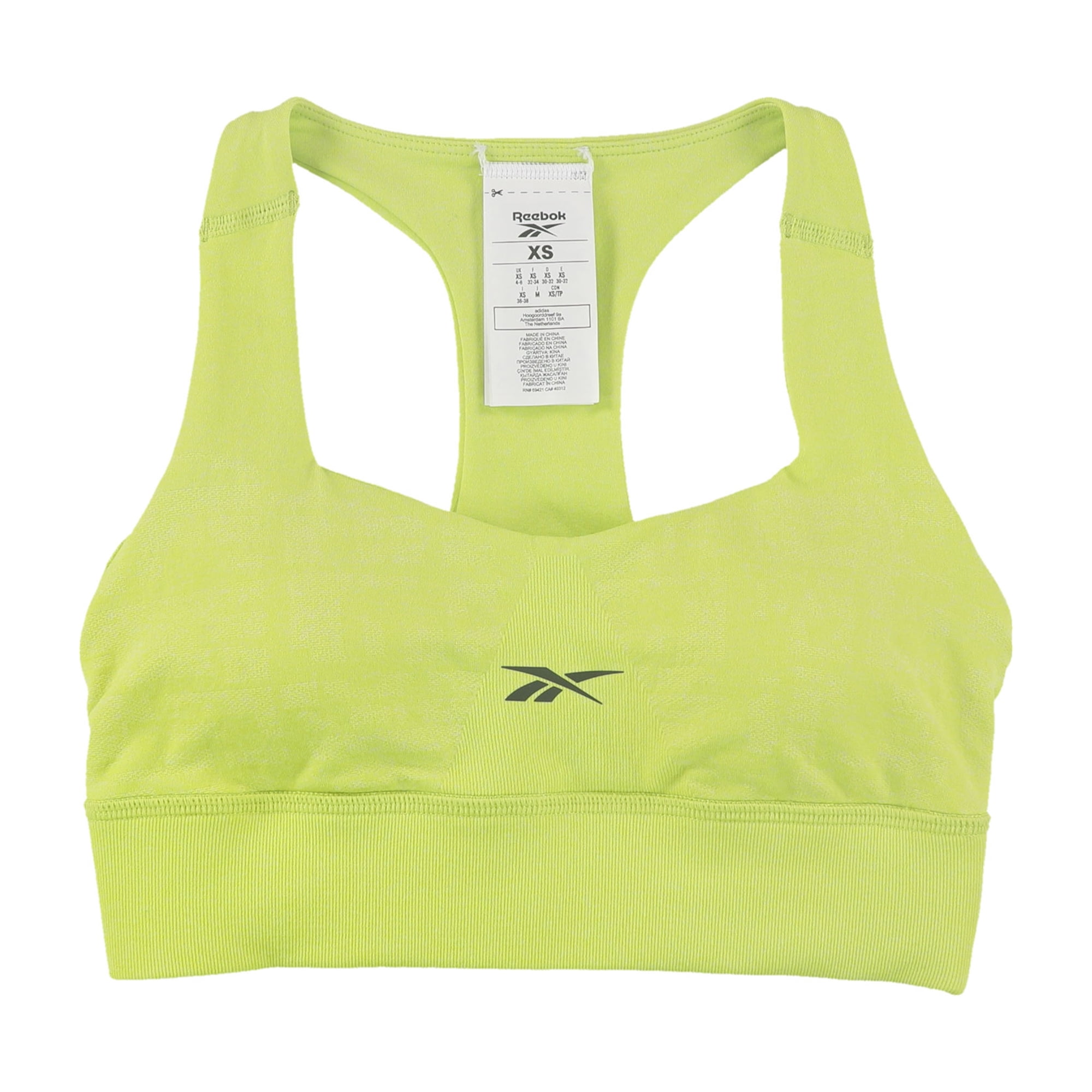 Brassiere reebok jaune sale