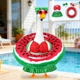 thumbnail image 4 of For Holiday Porch Bikini Goose Clothing for 23 Inch Large Statue, Tropical Swimwear Outfit with Sunglasses, Outdoor Garden Pool Party Decoration, Summer Beach Theme Yard Accent, 4 of 8