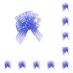 thumbnail image 3 of Monstrate Tire de la cinta con lazos para envolver regalos, decoración de bodas, suministros para fiestas, multicolor, multifuncional, regalo de Navidad, Azul oscuro 10piezas Monstrate  CBP393813, 3 of 4