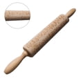 thumbnail image 1 of Rolling Pin Creative Wooden Reusable Non Stick Dough Roller Baking Roller, 1 of 7