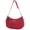 Red, variant on BadPiggies Shoulder Bag for Women PU Leather Cute Hobo Purses and Handbags Underarm Retro Clutch Tote Bags - Black
