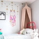 thumbnail image 3 of Atrapasueños de unicornio con luz LED de colores para dormitorio de niñas y niños, adorno colgante para pared, regalo para festivales (rosa), 3 of 5