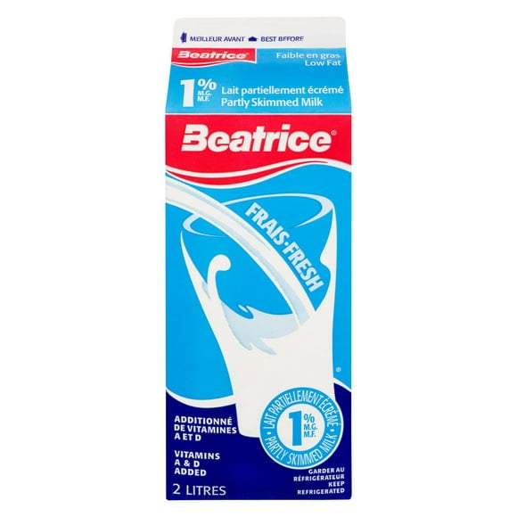 Beatrice 1% Milk 2L, Bea 1% Milk 2L