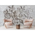 thumbnail image 1 of Muravie Flowers On Geometric Patterns With 3D Look Wallpaper, 1 of 2