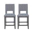 thumbnail image 3 of Powell Rankin 25" Indoor Counter Stool, set of 2, Charcoal, 3 of 10