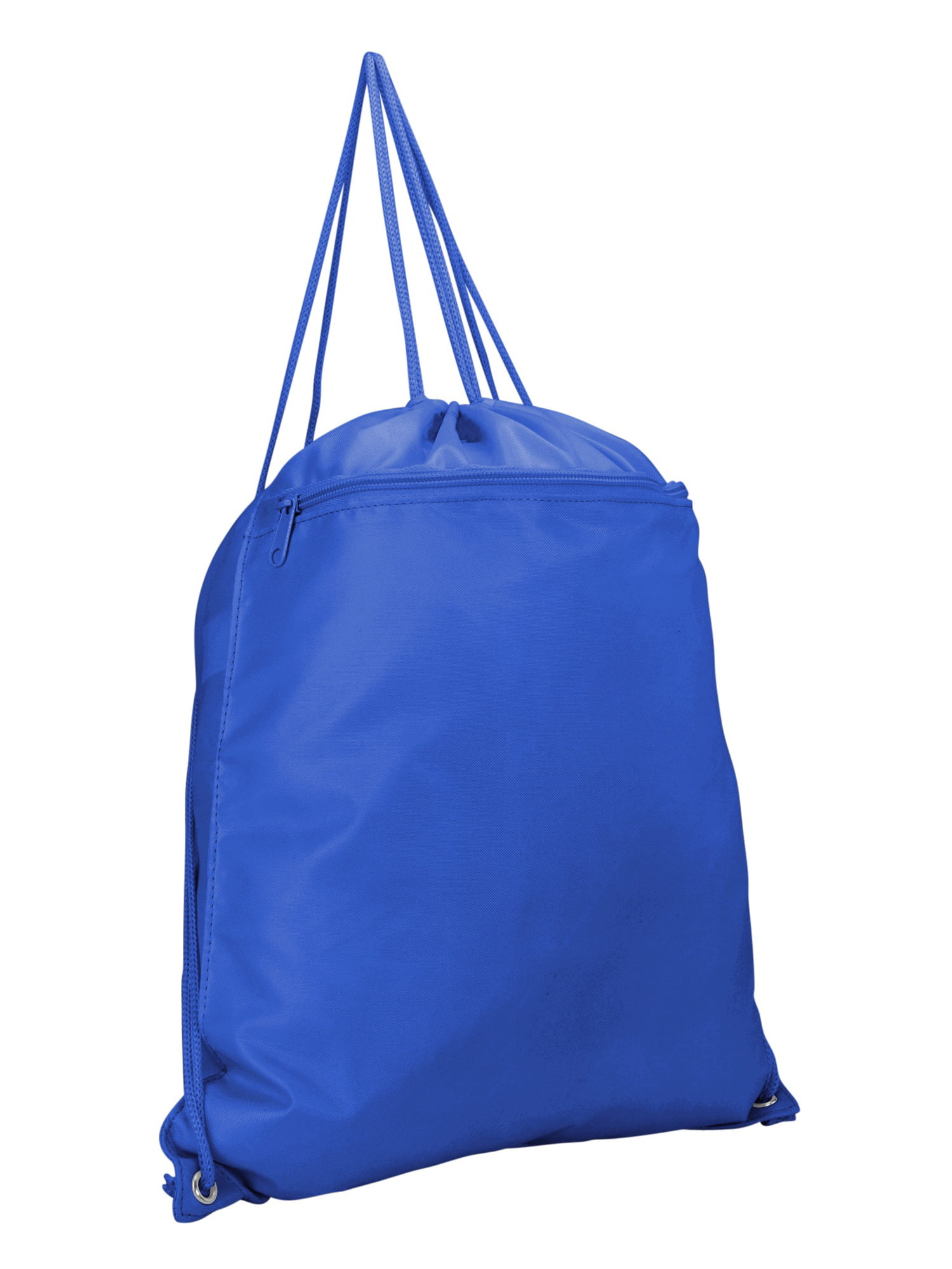 DALIX Sock Pack Drawstring Backpack Sack Bag in Royal Blue 