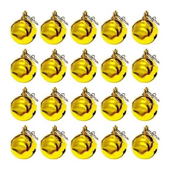 CEORPER 20pcs Fishing Rod Bells Metal Construction for Weather Resistant