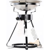 King Kooker 24” Portable Propane Cooker With Steel Wok | 54,000 BTU Outdoor Stir-Fry & Sauté Station