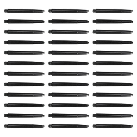 Raindrops 100Pcs Unicorn Dart Stems Plastic Black for Dart Games and Accessories