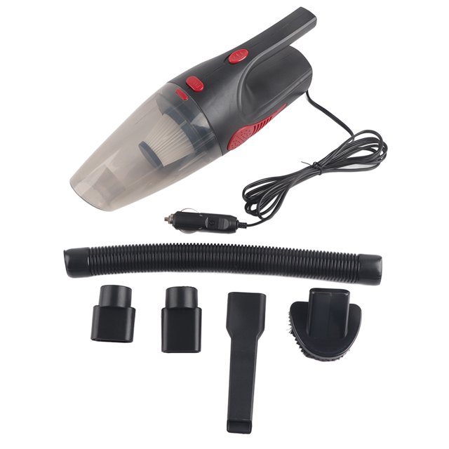 Handheld Vacuum, Lower Noise Compact DC12V Ergonomic Car Vacuum Cleaner For Auto