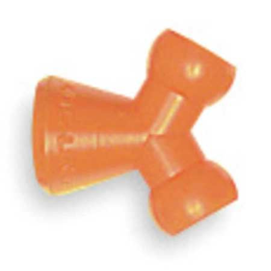 LOCLINE 49428 Flex Hose Y Fitting,1/4 In,PK20