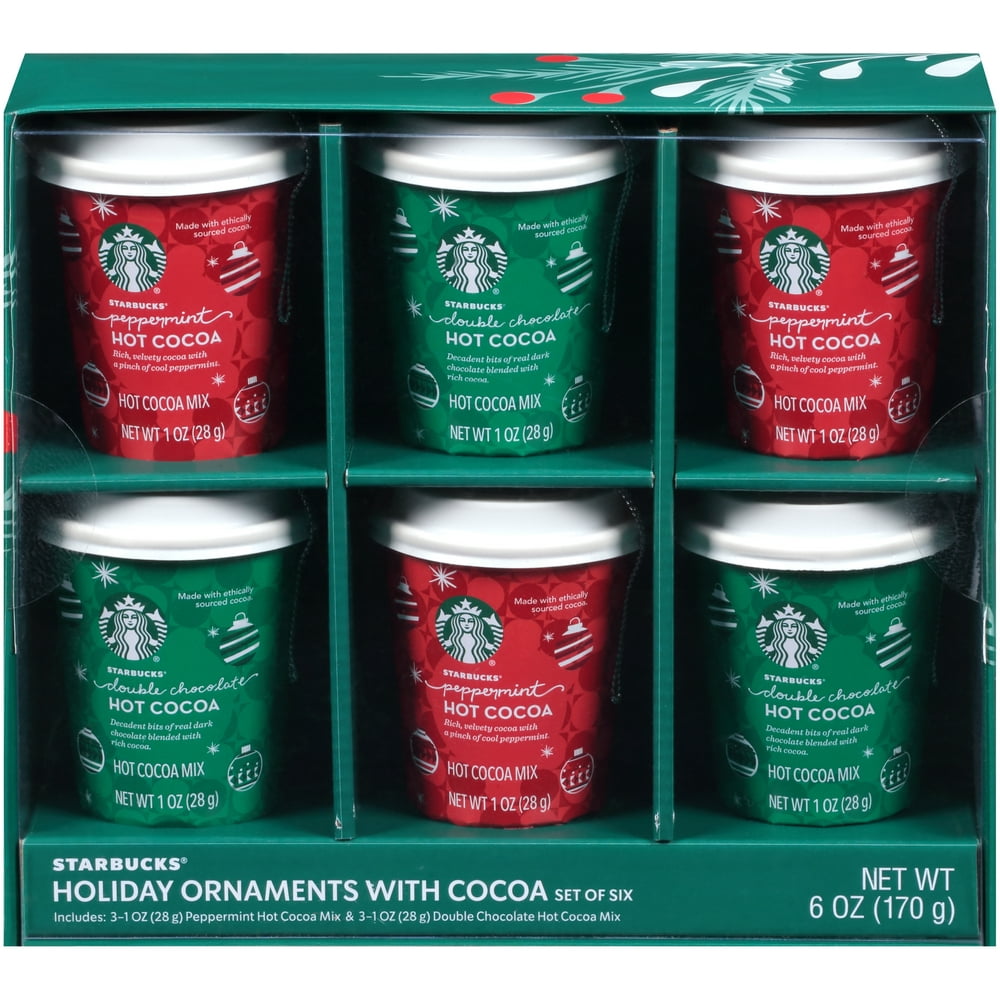 Starbucks Ceramic Mug & Cocoa Mix Gift Set