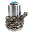 thumbnail image 2 of Diamondback Rattlesnake Coiling Around Toothpick Holder Spring Barrel Holder, 2 of 7