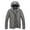 #+004Light Gray, variant on Hogleaql Plus Size Puffer Jacket Mens Zip Down Long Sleeve Thermal Quilted Cotton Coat Hooded Collar with Pockets Loose Fit Solid Color Comfy Insulated Winter Trendy Jacket Outwear Black 2XL