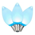 thumbnail image 4 of Vickerman C7 Ceramic LED Teal Bulb  Nickel Base, 120V .6 Watts , 3 diodes, 25 Bulbs per Pack, 4 of 4