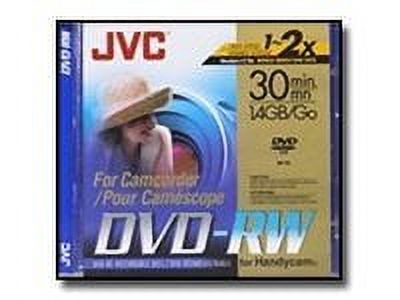 JVC VD-W14DU - DVD-RW (8cm) - 1.4 GB 2x - jewel case - image 2 of 3