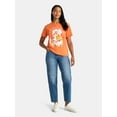 thumbnail image 2 of Strawberry Shortcake Women's Halloween Graphic Tee with Short Sleeves, Size XXS-XXL, 2 of 5