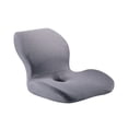 thumbnail image 2 of Memory Foam Office Chair Cushion Soft Computer Chair Cushion for Garden Gray, 2 of 8