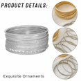 thumbnail image 7 of DESIGNICE 10Pcs Gold Bangles for Women Flexible Stacking Silver Cuff Bracelets Electroplating Girls Jewelry for Women Silver, 7 of 7