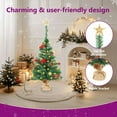 thumbnail image 5 of vidaXL Artificial Pre-Lit Christmas Tree with Baubles Green 2 ft, 5 of 10