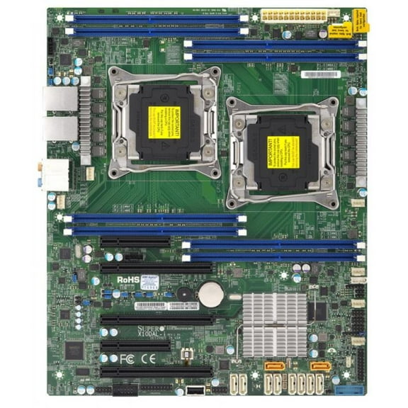 Supermicro X10DAL-I ATX Server Motherboard - Dual Socket LGA 2011 - Intel C612 - DDR4