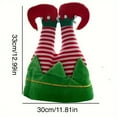 thumbnail image 2 of Christmas Decorations Party Santa Hat Old Man Elf Clown Pant Leg Hat Party Supplies Gifts, 2 of 5