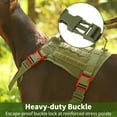 thumbnail image 4 of Charkool Dog Harness, No Pull Dog Harness for Large Dogs, Heavy Duty Pet Harness with Handle, Adjustable Easy on Pet Harness for Running Walking, Green XXL, 4 of 7