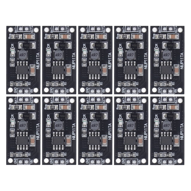 Módulo de carga de batería Jadeshay 10 piezas placa PCB color Negro