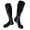 Black, variant on 5 Pairs 30-40 mmHg Compression Socks - Knee High Support for Running & Sports