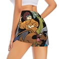 thumbnail image 2 of Saiise Scooby-Doo Print Women's Shorts Hiking Athletic Shorts Yoga Lounge Active Workout Running Shorts Casual with Pockets 2.5", 2 of 7