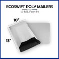 thumbnail image 2 of EcoSwift Brand Premium Poly Shipping Bag Waterproof Durable Self-Seal Mailer 1.7 Mil, 10 in. x 13 in. (Size 4), Solid Gray, 1-Pack, 2 of 5