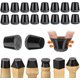 thumbnail image 1 of Laklulu Protector de Patas de Silla, 32 Piezas, Protectores de Piso de Silicona Negros con Almohadillas de Fieltro, para Pisos de Madera y Baldosas, Silencioso (14-18 mm), 1 of 5