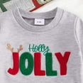 thumbnail image 6 of newwalpole Toddler Baby Girl Boy Christmas Outfits 3 6 9 12 18 24Month 2t 3t 4t 5t Sweatshirt Top+Pant Clothes Set Gray for Size 12-18 Months, 6 of 7
