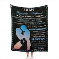 thumbnail image 1 of LHSHID Blanket Gifts to My Husband Birthday Gift for Husband Gifts for Husband from Wife Blanket Anniversary Birthday Gifts for Him Husband Husband Gifts from Wife to My Husband Blanket 40"x50", 1 of 9