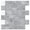 Gray marble, variant on Art3d 10-Sheet 12 "x 12" Peel and Stick Backsplash Subway Tiles for Kitchen