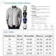 thumbnail image 2 of Men's Solid Color Zipper Lapel Jacket Coat Men's Casual Fashion Warm CoatM, 2 of 4