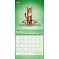 thumbnail image 3 of Yoga Cats OFFICIAL 2027 12x24" (Hanging) Wall Calendar | Plastic-Free | BrownTrout, 3 of 9