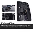thumbnail image 3 of Fit For 2013-2018 Ram 1500 & 2500 & 3500 Chrome Trim Driver Side LED Tail Light, 3 of 3