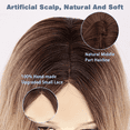 thumbnail image 4 of MORICA Long Wavy Wig 26 Inch Bleach Blonde Wigs for Women Natural Looking Cute Wigs for Daily Party, 4 of 6