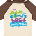 thumbnail image 4 of Inktastic Youth Pastor Daddy Quote Boys or Girls Long Sleeve Baby Bodysuit, 4 of 5